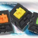 3 Razer mechanical switches