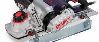 Electric planer Sparky