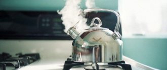 The best kettles for a gas stove with a whistle - Rating 2020
