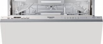 Панель управления модели HIO 3T123 WFT от Хотпоинт