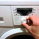 Atlant washing machine control panel