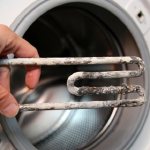 Problems with the heating element of the washing machine