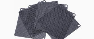 Dust filters for fans