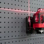 Self-leveling laser level model